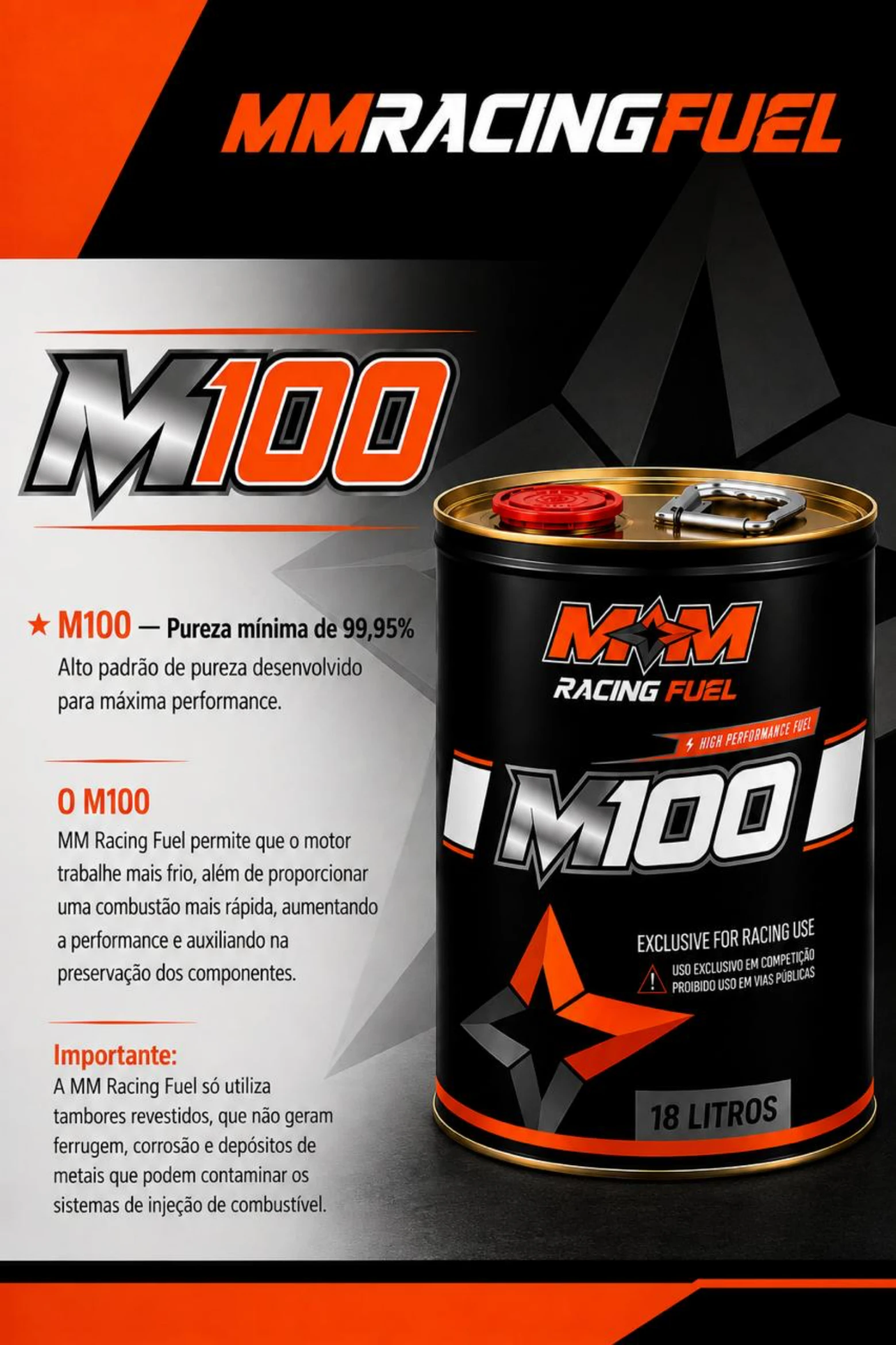 M100 18L MM Racing Fuel