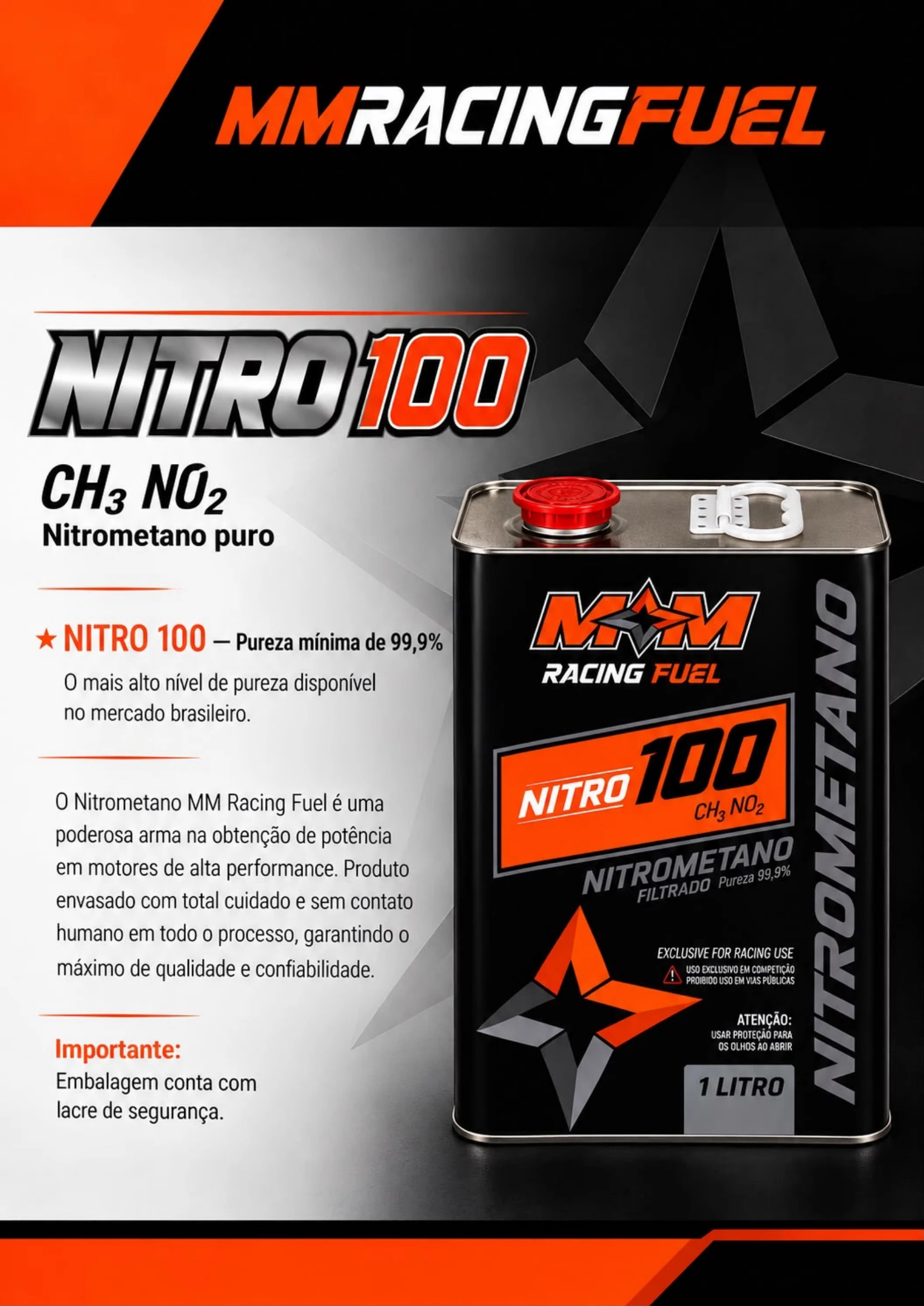 NITRO 100 1L MM Racing Fuel