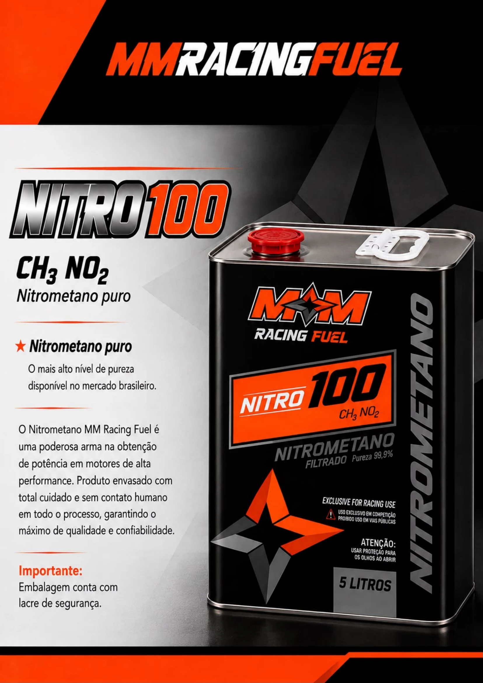 NITRO 100 5L MM Racing Fuel
