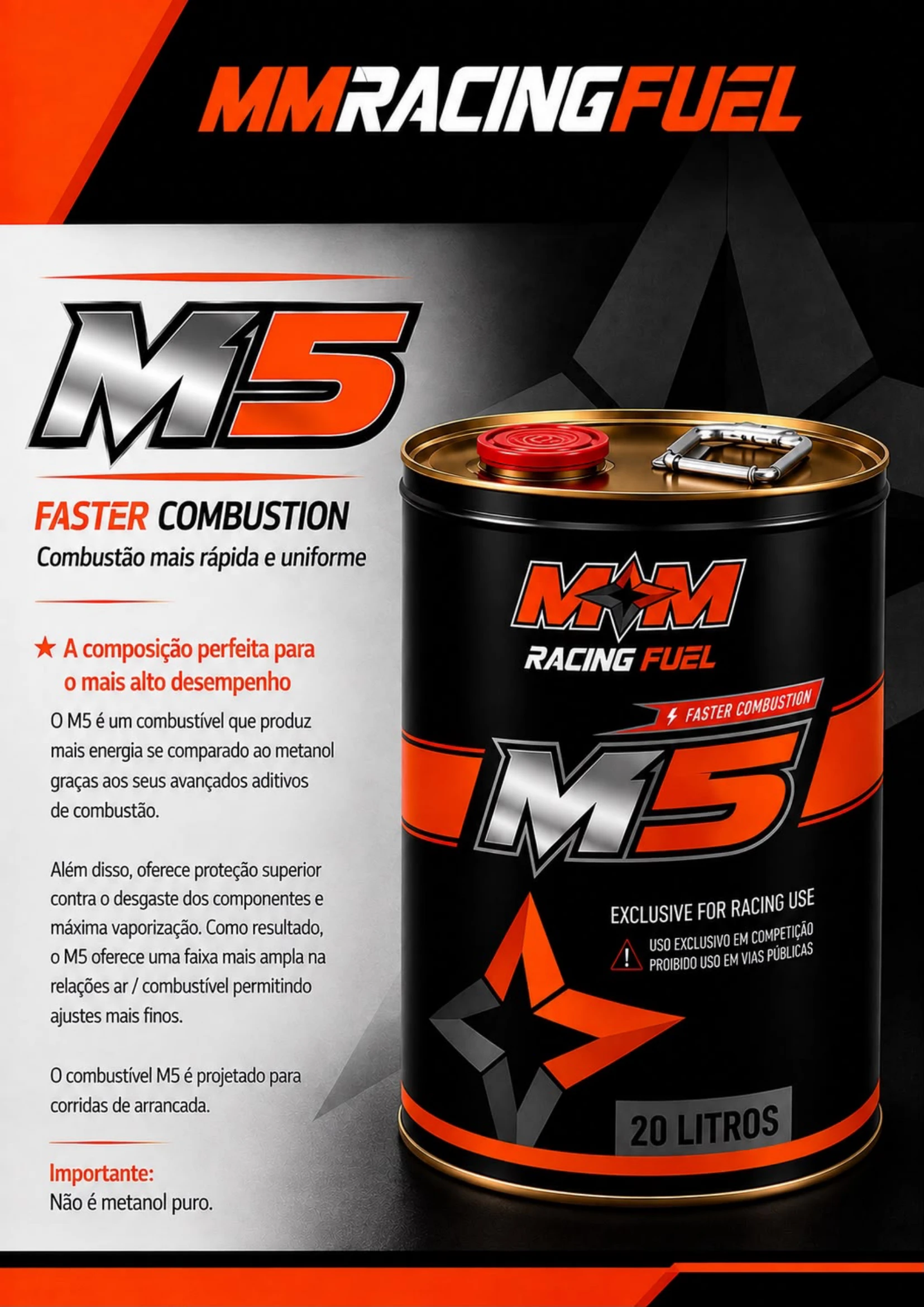 M5 20L MM Racing Fuel
