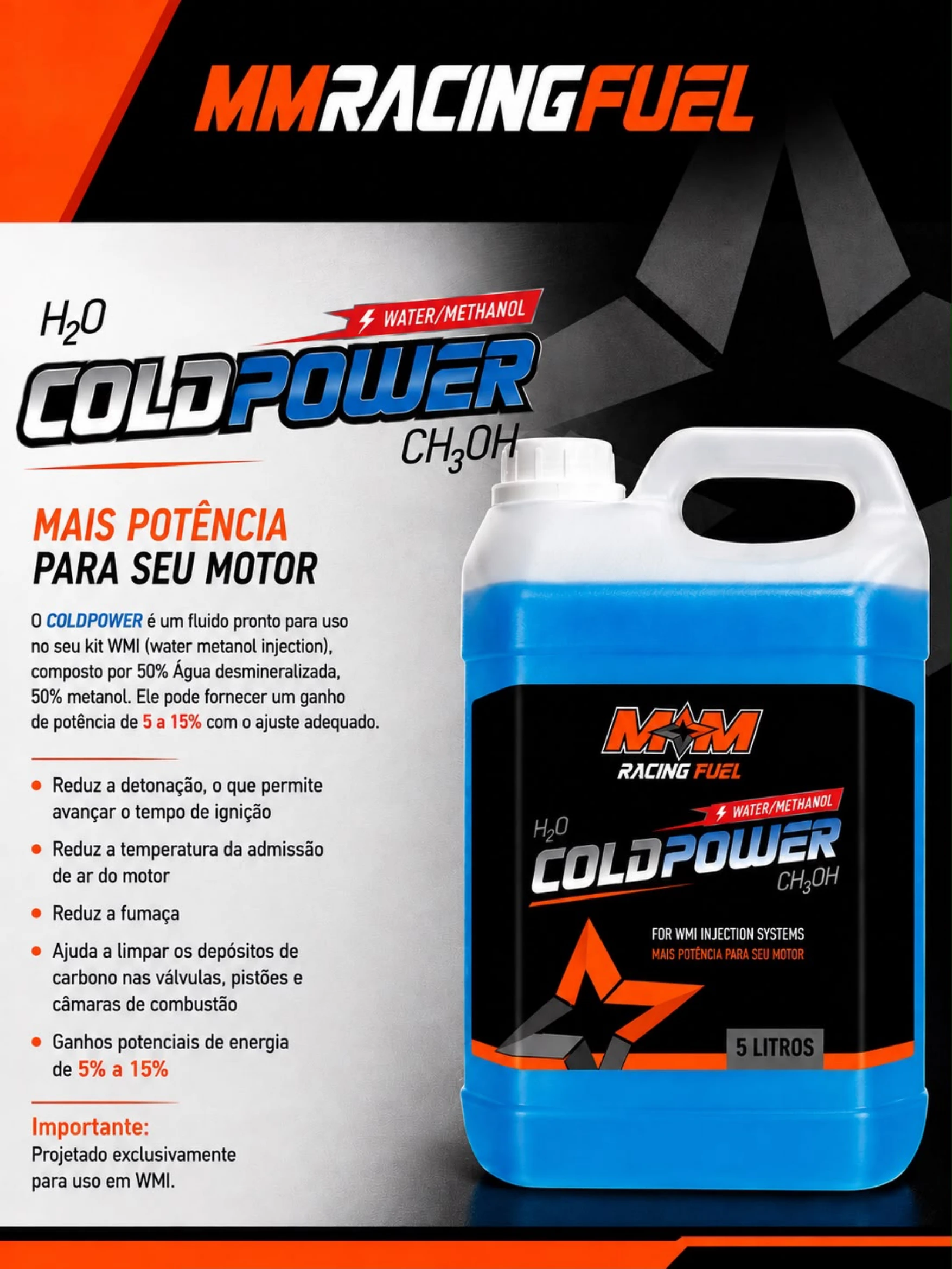 COLDPOWER 5L MM Racing Fuel