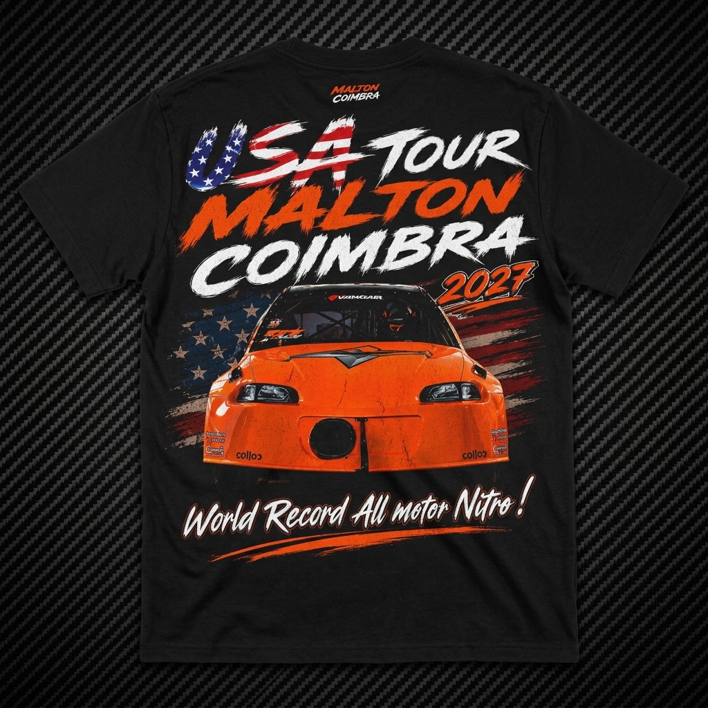 Camiseta oficial Malton Coimbra 177 USA Tour
